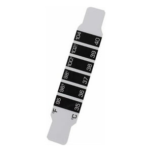 Genérico - Set 50 Tiras Termometros Control Temperatura Fiebre Lau