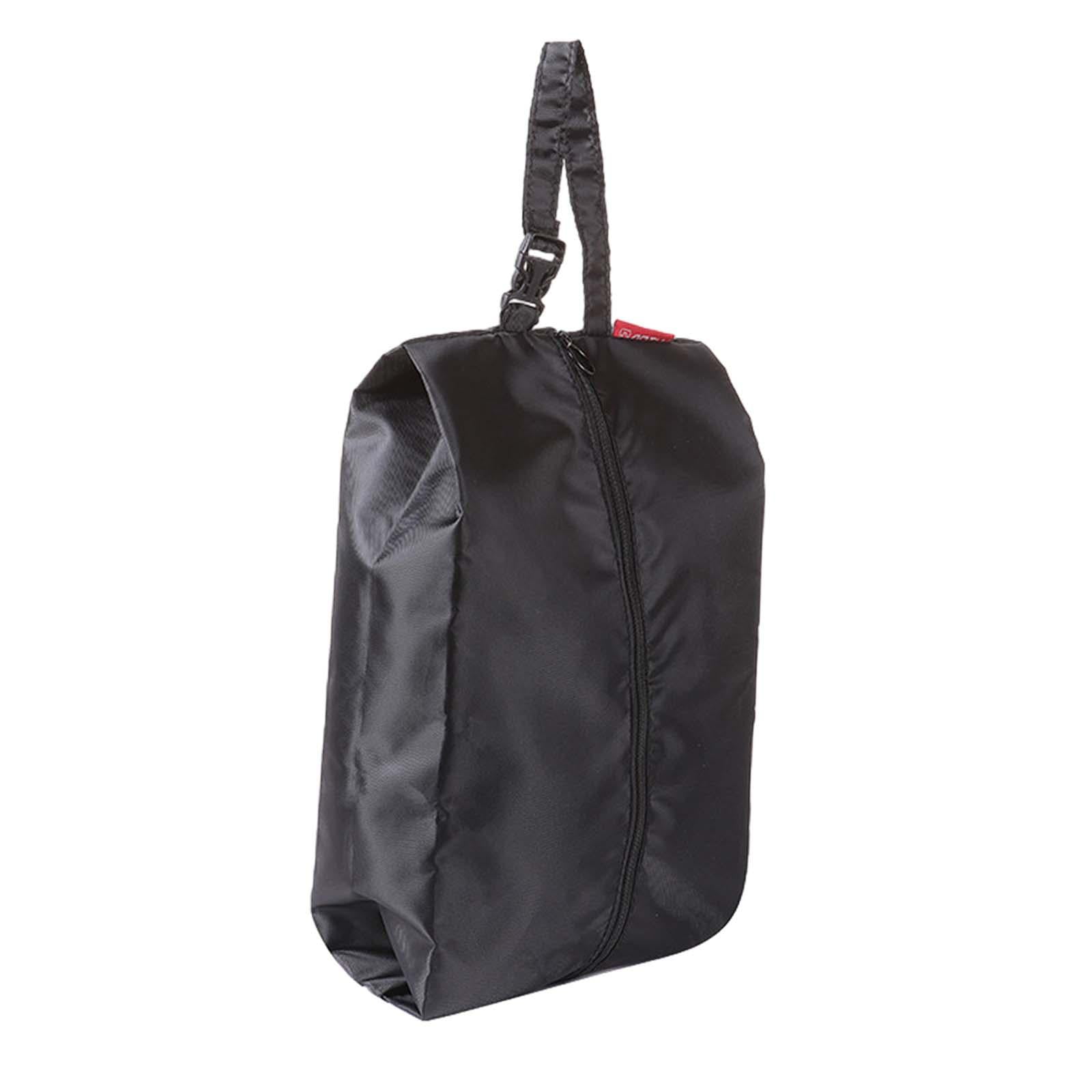 Ioensy - Bolsa De Almacenamiento De Zapatos Para Viajes Al Aire Libre, Paquete De Zapatos Para Escalada, Viajes, Vacaciones, Color Negro