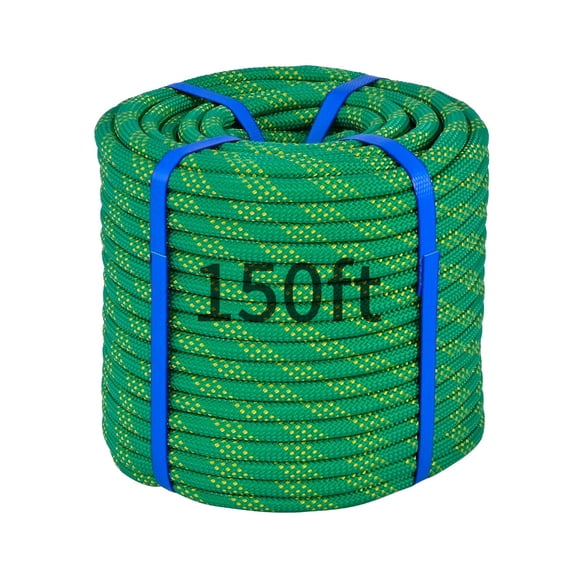 Cuerda de Escalada Kynara 1/2 Pulgada 45,7 m Nylon Verde de Alta Resistencia