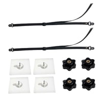 Magideal - 2 Correas De Seguridad Para Tv, Anclaje A Prueba De Bebés, Anclajes De Seguridad Para Muebles Y Pared Para Soportes De Tv, Estantería De Pantalla Plan