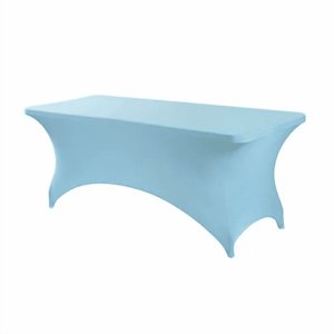 Genérico - Funda Mantel Spandex 244X76X76 Evento 8Ft