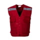 thumbnail image 1 of Chaleco Geólogo Poplin Multibolsillo rojo XL, 1 of 2