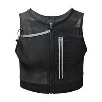 Magideal - Bolsa De Chaleco Para Correr, Soporte Para Teléfono, Bolsa De Pecho Reflectante Para Hombres Y Mujeres Con Bolsillo De Malla, Bolsa Deportiva Ligera P S