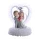 thumbnail image 2 of Pareja De Novios Estatuilla Decoración De La Torta Decoración Regalo Romántico Del Recuerdo Para Atar El Nudo, 2 of 5