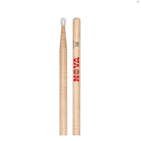 Baquetas Vic Firth 5B NOVA Punta de Nylon
