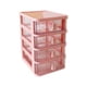thumbnail image 3 of Organizador De Encimera Con Cajones Transparentes Caja De Almacenamiento Para Niñas Rosa 4 Capas, 3 of 3