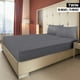 thumbnail image 2 of Sábana bajera ajustable Utopia Bedding, doble, de microfibra gris, 2 of 6