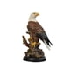 thumbnail image 5 of Estatua De águila, Estatuilla De Escritorio, Adornos, Escultura Decorativa De Resina De Pájaro Para El Hogar, 16x16cm X 33cm, 5 of 5