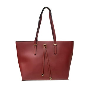 Todopiel - Cartera Cuero Ecológico Crt60 Burdeo