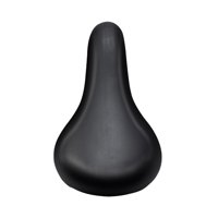 Magideal - Sillín Para Bicicleta Accesorio Reemplazo Asiento Cojín Cómodo Pu Cuero Resistente Adecuado Para Ciclismo Al Aire Libre Reparación Y Mantenimiento De Bicicletas Solo Sillín