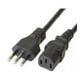 thumbnail image 2 of Cable De Poder PC 180cm Negro Energia Fuente De Poder, 2 of 2