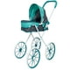 thumbnail image 1 of Coche de Muñecas Estilo Clásico Lujoso Celeste, 1 of 5