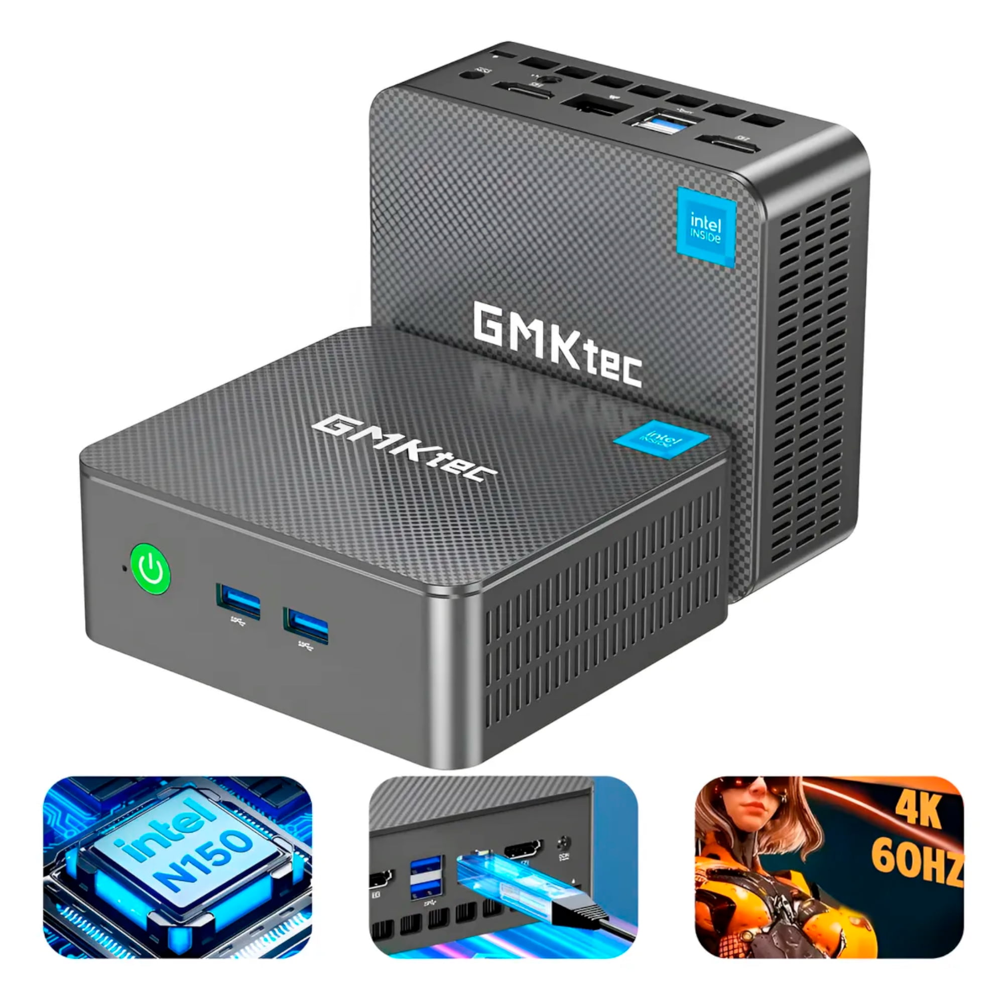 Mini Pc Gmktec M3 Plus N150 16gb 512gb 4k Ddr4 12th Gen