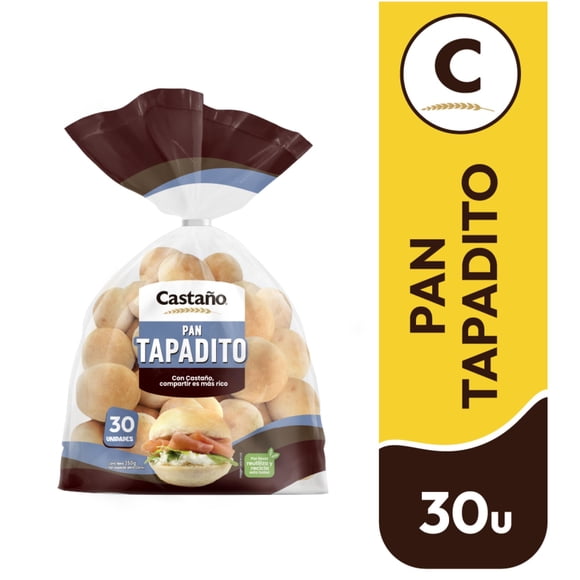 Pan Cocktail Tapadito 30 Un, 350 g