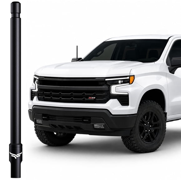 Antena EcoAuto Flexible de Caucho AM/FM 30 cm
