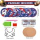 thumbnail image 4 of Juego de 8 posavasos vibrantes Aooble, 4 of 5