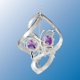 thumbnail image 1 of Adorno con forma de mascota con forma de mariposa y atrapasoles en espiral con cristales de Swarovsk, 1 of 2
