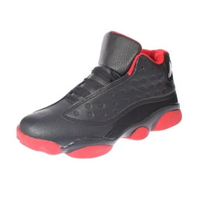 Zapatilla Caña Negro/Rojo Vía Franca
