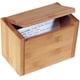 thumbnail image 1 of Caja para Tarjetas de Recetas Lipper International de Madera de Bambú 19x11x13 cm, 1 of 2