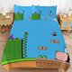 thumbnail image 1 of Super Mario 3-Piece Comforter Set for Bedroom Super Mario Bedding Set for Kids Adults Soft Microfiber Duvet Cover Set with Zipper Closure, 1 of 5