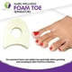 thumbnail image 2 of Separadores de dedos de espuma Mars Wellness Premium, paquete de 50, 2 of 7