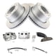 thumbnail image 1 of Kit de frenos TRQ semimetálico con recubrimiento G para Dodge Ram 2500 3500, 1 of 8