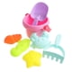 thumbnail image 5 of Juego De Juguetes Para Arena De Playa Para Ni?os De 7 Piezas, Juguetes De Caja De Arena Con Cubo Redondo, Rastrillo De Arena B, 5 of 5