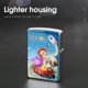 thumbnail image 4 of Las aventuras de juego de Dylan-theme Copper Metal Lighter Shell, Premium Replacement Refillable Lighter Case with Durable Metal Construction, Compatible with Zippo and Most Standard Lighter Models, 4 of 6