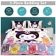 thumbnail image 5 of Kuromi Print Bedding Set Pattern Duvet Cove Set 3 Pieces 1 Quilt Cover And 2 Pillowcases for Women Men Teens, 5 of 5