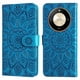 thumbnail image 1 of Funda tipo cartera FOXDOCK para Honor X9B , diseño girasol en relieve, cuero PU, cierre magnético, soporte y tarjetero, 1 of 5