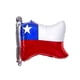 thumbnail image 1 of Globo Metalizado 64x56 cm Bandera Chile Fiestas Patrias, 1 of 3
