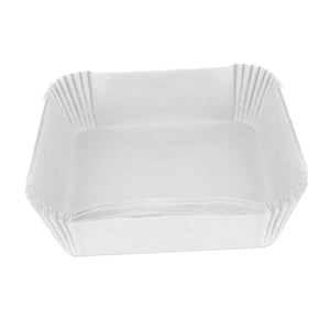 Bothyi - Freidora De Aire Desechable Revestimiento De Papel Antiadherente Para Fiesta 16X16X4.5Cm Blanco 25 Piezas