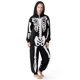 thumbnail image 2 of Spooktacular Creations – Mono de esqueleto negro talla grande, 2 of 9
