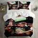thumbnail image 1 of 3pcs M-MMA Fighter Canelo Black T Raised Arm Graphic Print Three-Piece Set, 1 of 1