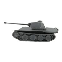 Bothyi - Kits De Modelo De Tanque A Escala 1:72, Kits De Construcción De Tanques En Miniatura Para Montar Diy, Tanque De Leopardo Para Niño