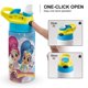 thumbnail image 4 of Shimmer y Shine Botella de Agua con Tapa Pop Top de Un Toque, Acero Inoxidable, a Prueba de Fugas, para Deportes, Botella Infantil azul 12 oz, 4 of 6