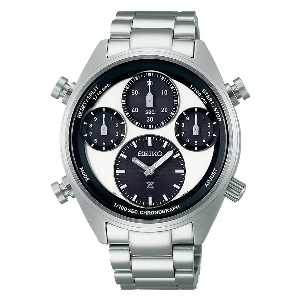 Reloj Seiko Prospex Sea Solar Quartz Para Hombre, Plateado, 42 Mm