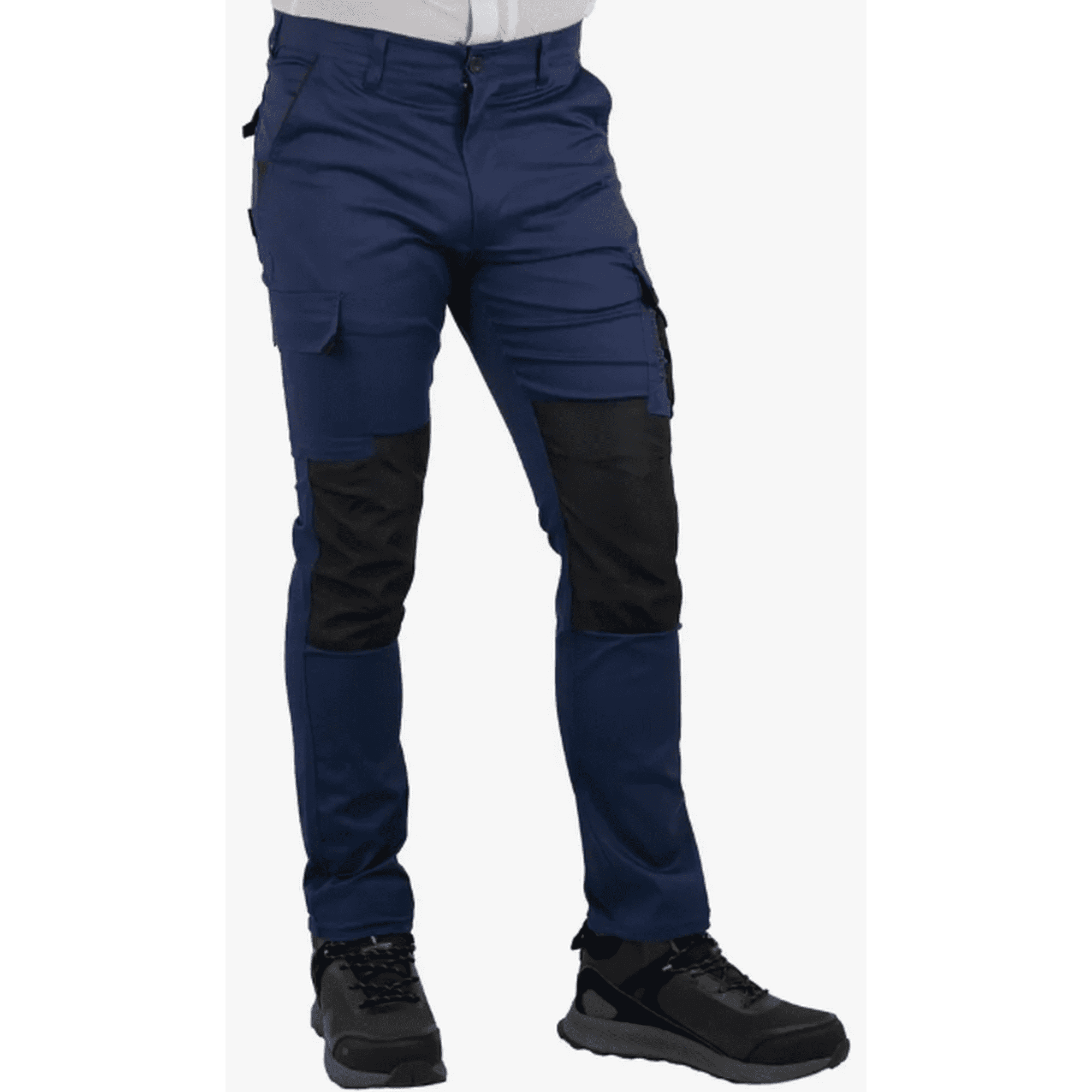 Harwork Hw - Pantalón Cargo Dakota Spándex Azul Marino