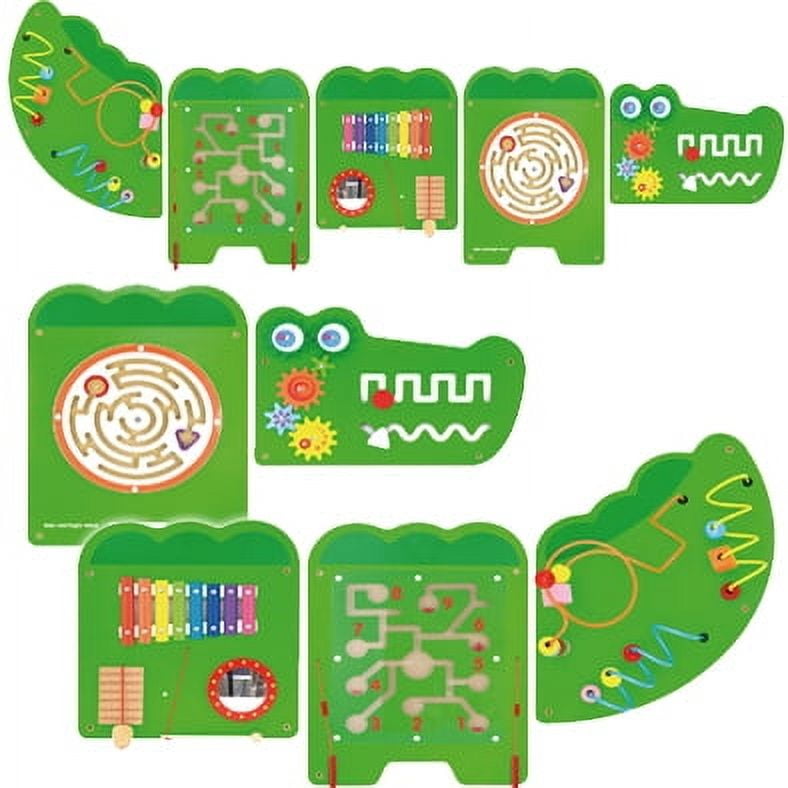 Viga - Juego Madera Pared Cocodrilo