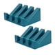 thumbnail image 2 of 2 Uds Plato De Soporte Para Jabón Caja De Jabón Portátil Para Encimera Cocina Hotel Azul, 2 of 5