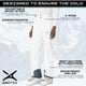 thumbnail image 3 of Pantalones de nieve Arctix para mujer, aislantes, blancos, talla XS, estándar, 3 of 5