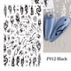 thumbnail image 1 of Evil Eye Snake Heart Nail Art Stickers, 3D Self Adhesive Flame Cute Animal Nail Art Decals Nail Decoration Accessories For Nail Art DIY, 1 of 3