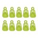 thumbnail image 1 of 10 Uds., Abrazadera De Lona, Tienda De Campa?a, Clips De Cuerda De Viento, Perchas, Ojal De Emergencia De Supervivencia, Clip Triangular Verde, 1 of 5