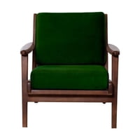 Latam Home - Sitial Neuss Tela Velvet Verde