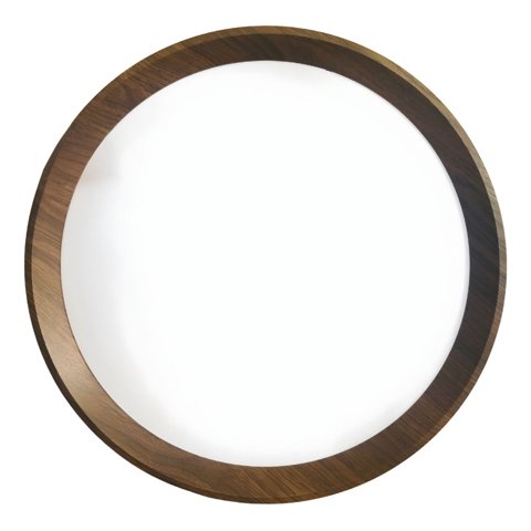 Genérico - Lámpara Decorativa Techo Redonda Led Estilo Rústico Jhn