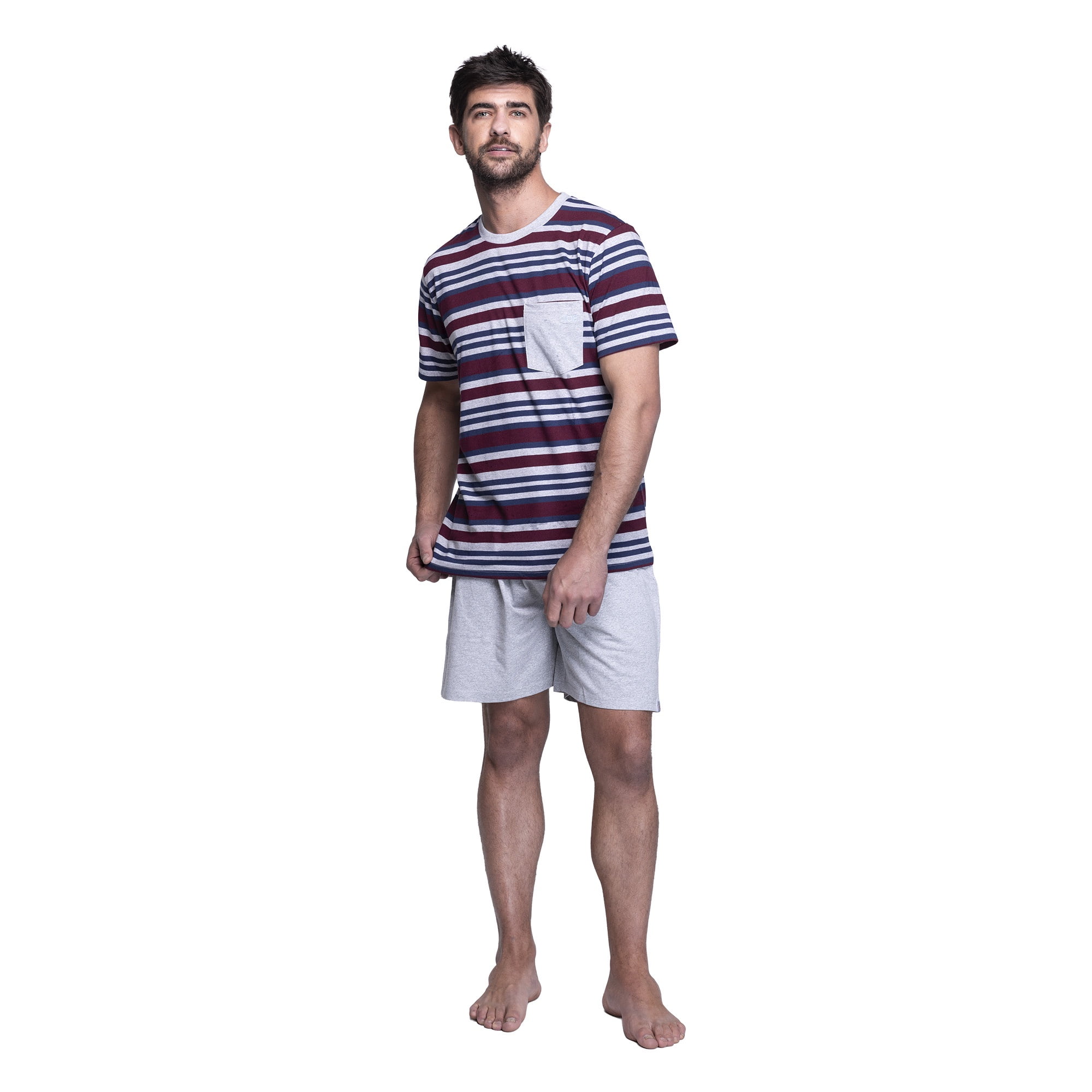 Top - Pijama Hombre Verano Algodón C3