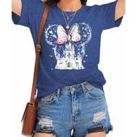 Camiseta Talovee Magical Castle Magic Kingdom Para Mujer