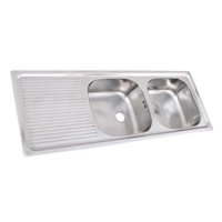 Splendid - Lavaplatos 1235X435 Con Rebalse Sobreponer