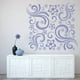 thumbnail image 2 of Decomural Floral Swirl Pattern WS-18203, 2 of 2
