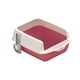 thumbnail image 5 of Caja De Arena Para Gatos Resistente A Las Manchas Y Antisalpicaduras Con Bandeja De Arena Para Gatos De Lado Alto Rosa, 5 of 5